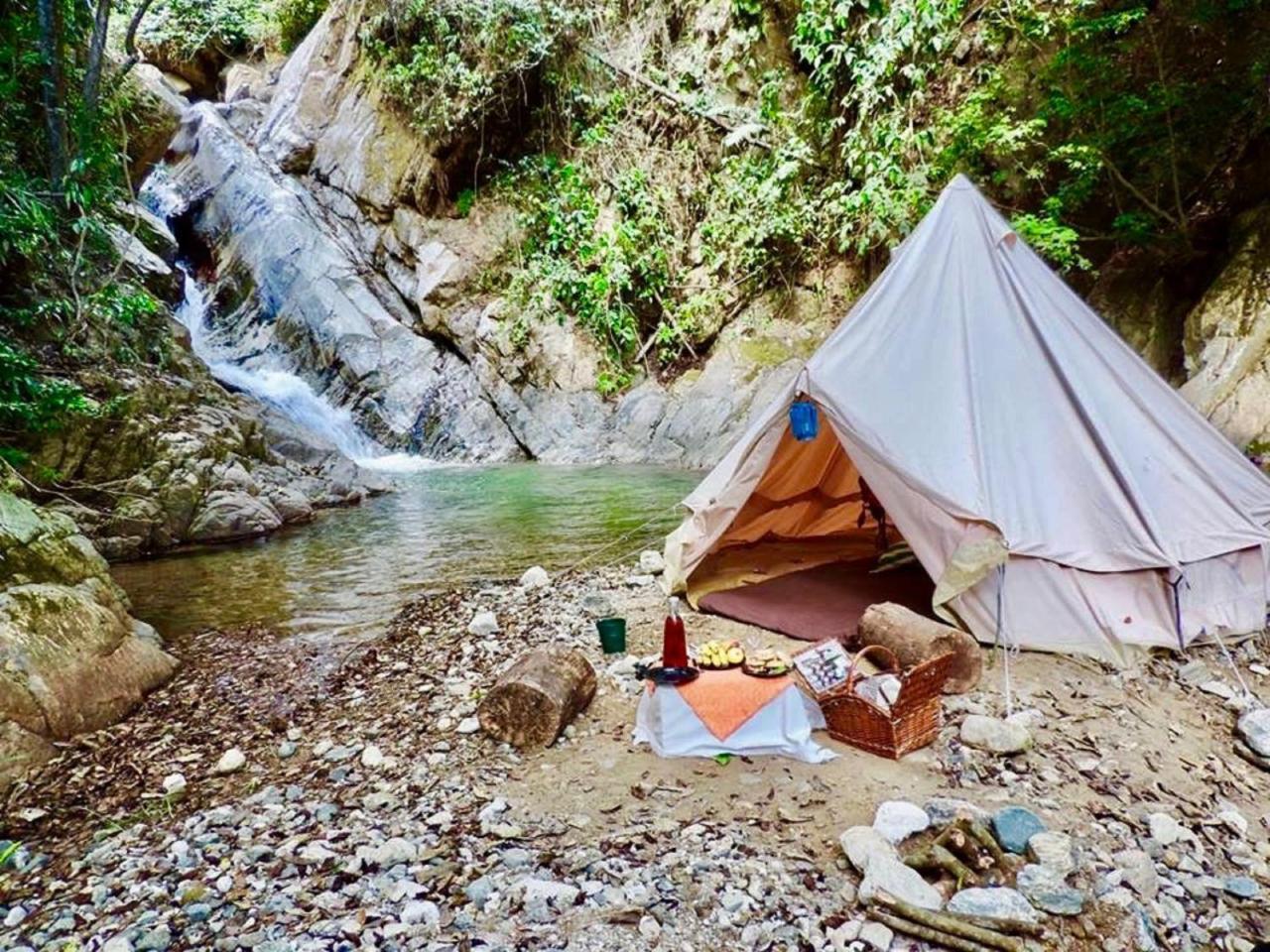 Glamping Finca Margaritas Pluma Hidalgo Exterior photo