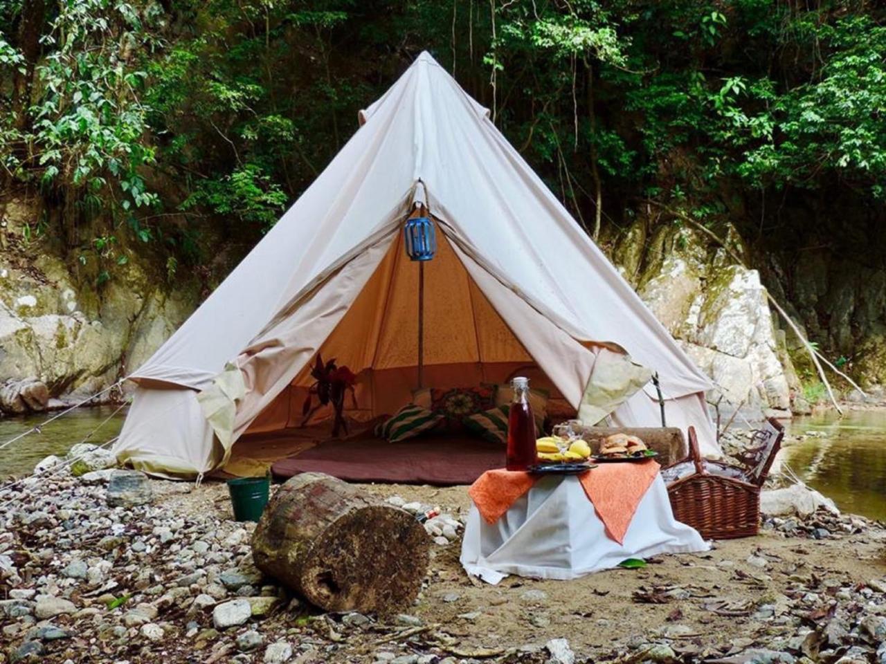 Glamping Finca Margaritas Pluma Hidalgo Exterior photo